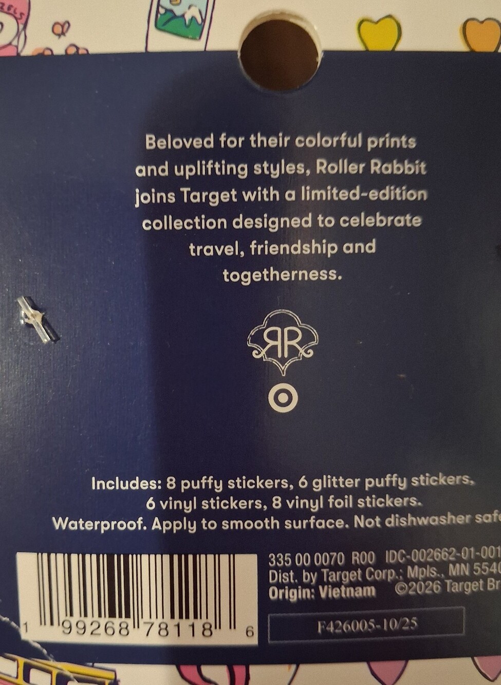 Roller Rabbit x Target Sticker Set - Picture 6 of 8